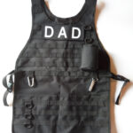 Tactical Bbq Apron W- Carabiner And Bottle Opener