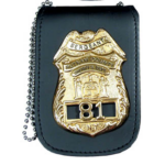 Universal Badge & Id Holder W- Chain - 2.50''x3.25''